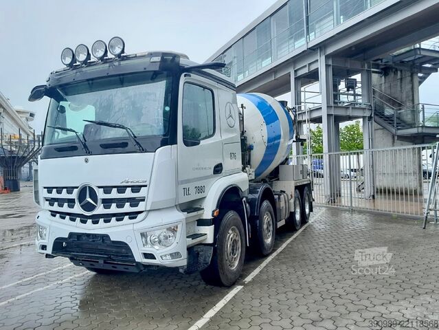 Betonmischer LKW Mercedes-Benz Arocs 3546 8x4 Betonmischer Stetter