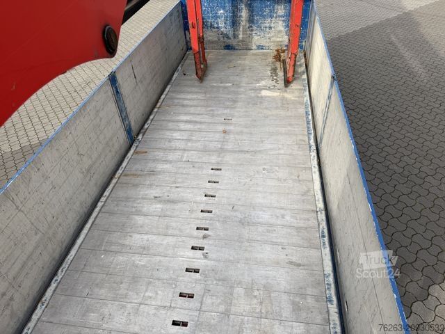 Ciężarówka z płaską platformą MAN TGX 26.500 6x2 Palfinger 18001 SLD 3 Baustoff