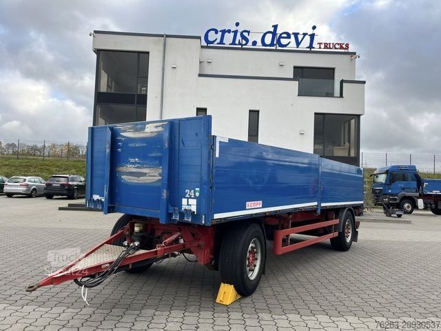 Åpen tilhenger KEMPF PA18 Baustoff / Unfall / Fahrbereit