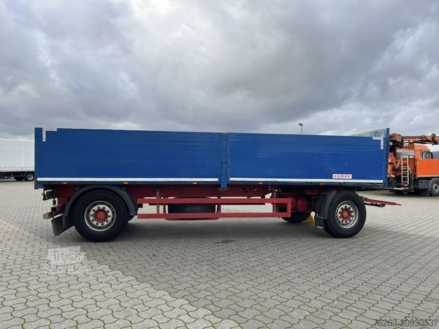 Åpen tilhenger KEMPF PA18 Baustoff / Unfall / Fahrbereit