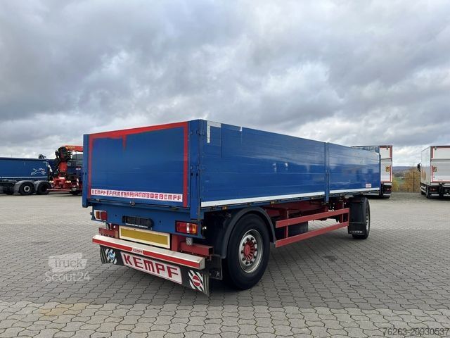 Åpen tilhenger KEMPF PA18 Baustoff / Unfall / Fahrbereit