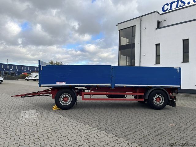 Åpen tilhenger KEMPF PA18 Baustoff / Unfall / Fahrbereit