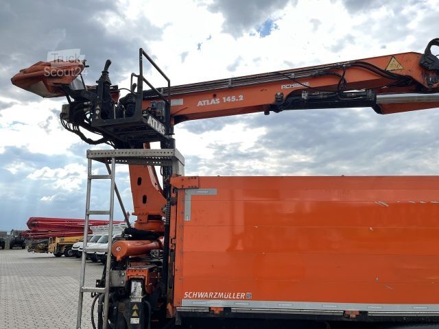 Γερανός τοποθετημένος σε φορτηγό MAN TGX 26.480 6x2 Atlas 145.2 Kran Baustoff / AHK