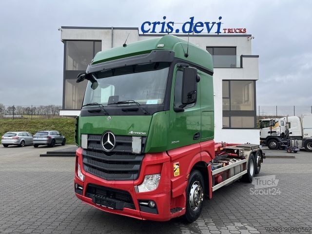 Kroghejselastbil MERCEDES-BENZ Actros 2745 6x2 Gergen 21/70 Abrollkipper