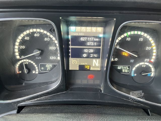 Kroghejselastbil MERCEDES-BENZ Actros 2745 6x2 Gergen 21/70 Abrollkipper