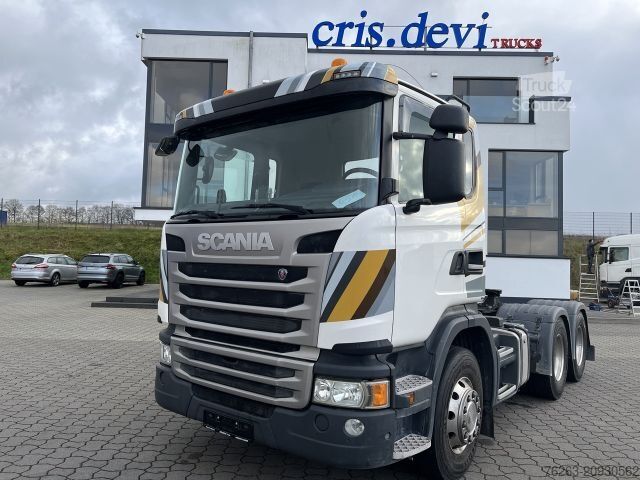 Standardowy ciągnik siodłowy SCANIA G 490 6x4 Retarder / Kipphydraulik