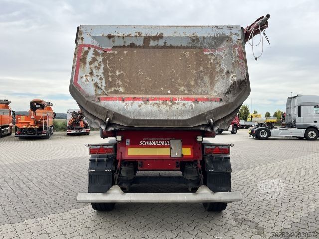 Semiremorcă basculantă SCHWARZMÜLLER SK Kippauflieger Stahlmulde / Liftachse