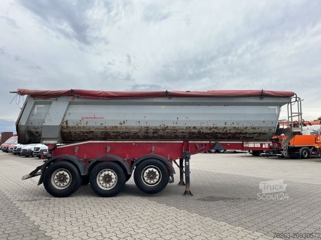 Semiremorcă basculantă SCHWARZMÜLLER SK Kippauflieger Stahlmulde / Liftachse