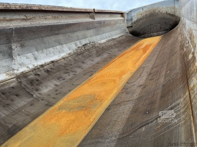 Semiremorcă basculantă SCHWARZMÜLLER SK Kippauflieger Stahlmulde / Liftachse