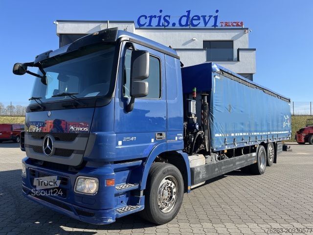 LKW mit Pritsche & Plane MERCEDES-BENZ 2541 6x2 Atlas 135.2E Pritsche 8,20 m
