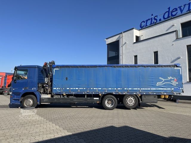 LKW mit Pritsche & Plane MERCEDES-BENZ 2541 6x2 Atlas 135.2E Pritsche 8,20 m