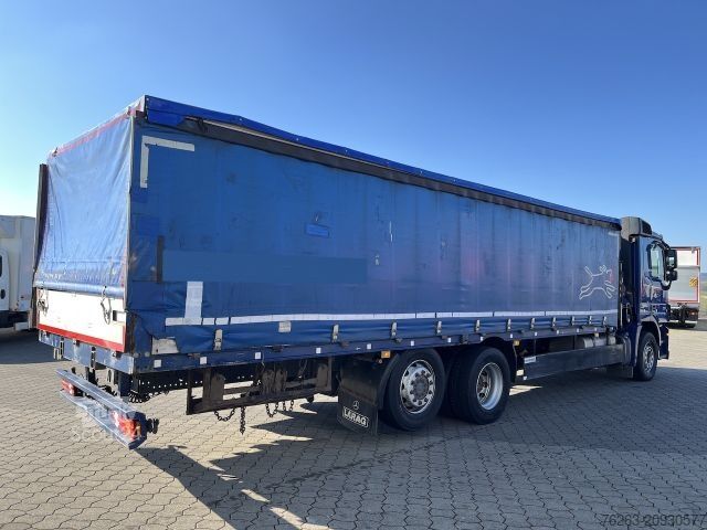 LKW mit Pritsche & Plane MERCEDES-BENZ 2541 6x2 Atlas 135.2E Pritsche 8,20 m