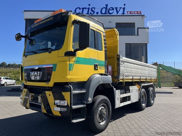 Kiper kamion MAN TGS 28.480 6x4 4x4 Dreiseitenkipper Allrad Lifta