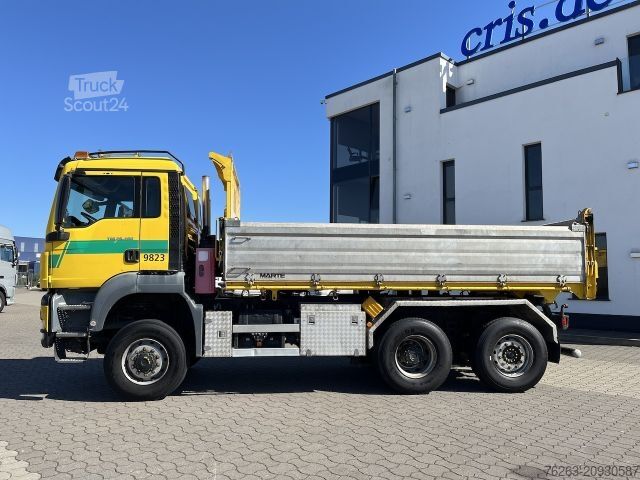 Trostrani kiperski kamion MAN TGS 28.480 6x4 4x4 Dreiseitenkipper Liftachse