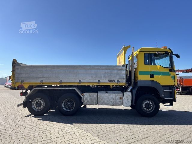 Trostrani kiperski kamion MAN TGS 28.480 6x4 4x4 Dreiseitenkipper Liftachse