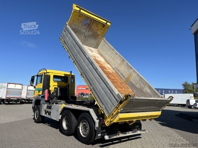 Trostrani kiperski kamion MAN TGS 28.480 6x4 4x4 Dreiseitenkipper Liftachse