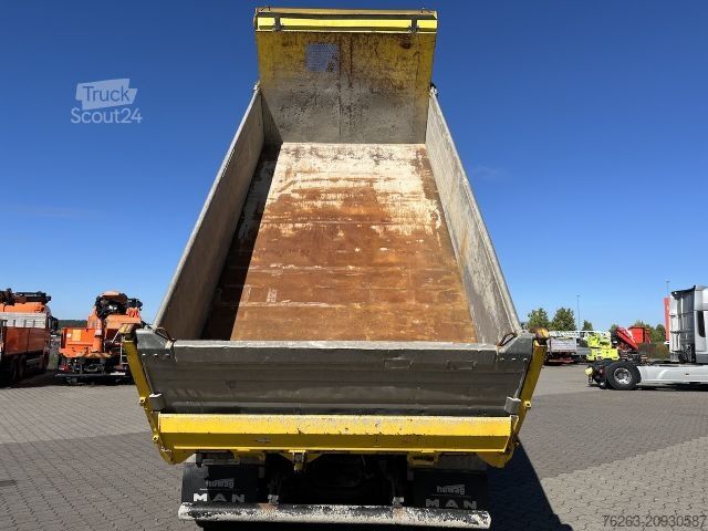 Trostrani kiperski kamion MAN TGS 28.480 6x4 4x4 Dreiseitenkipper Liftachse