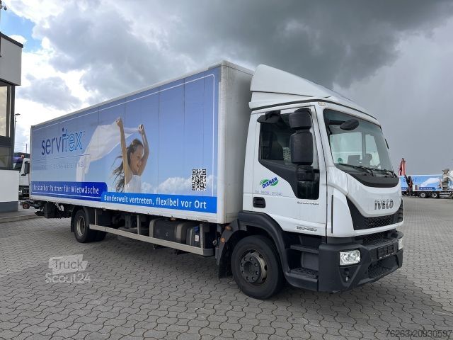 LKW mit Kofferaufbau IVECO 120E25 Eurocargo 4x2 Koffer | Ladebordwand