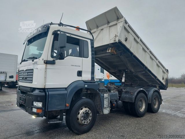 Τρίπλευρο ανατρεπόμενο φορτηγό MAN TGA 26.430 BB 6x4 Meiller