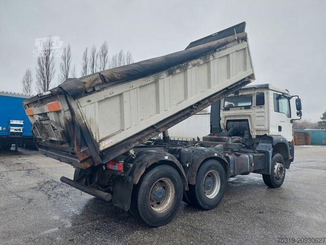 Τρίπλευρο ανατρεπόμενο φορτηγό MAN TGA 26.430 BB 6x4 Meiller