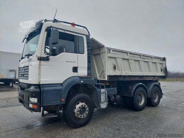 Τρίπλευρο ανατρεπόμενο φορτηγό MAN TGA 26.430 BB 6x4 Meiller