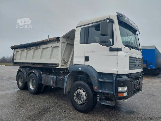 Τρίπλευρο ανατρεπόμενο φορτηγό MAN TGA 26.430 BB 6x4 Meiller