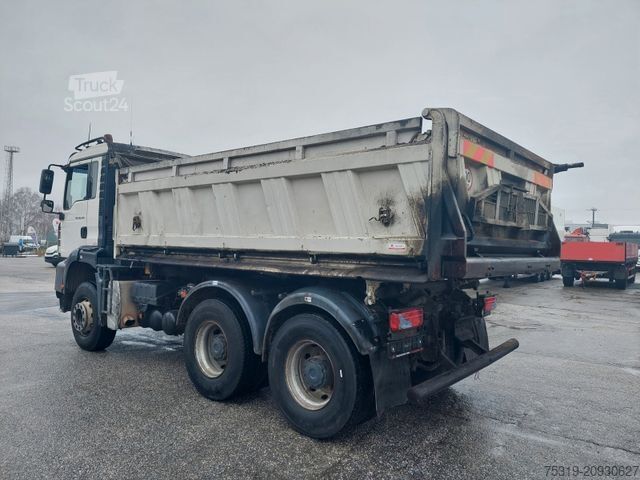 Τρίπλευρο ανατρεπόμενο φορτηγό MAN TGA 26.430 BB 6x4 Meiller