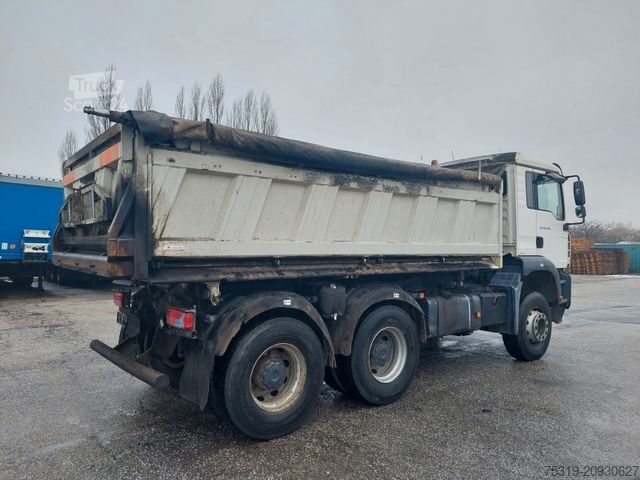 Τρίπλευρο ανατρεπόμενο φορτηγό MAN TGA 26.430 BB 6x4 Meiller
