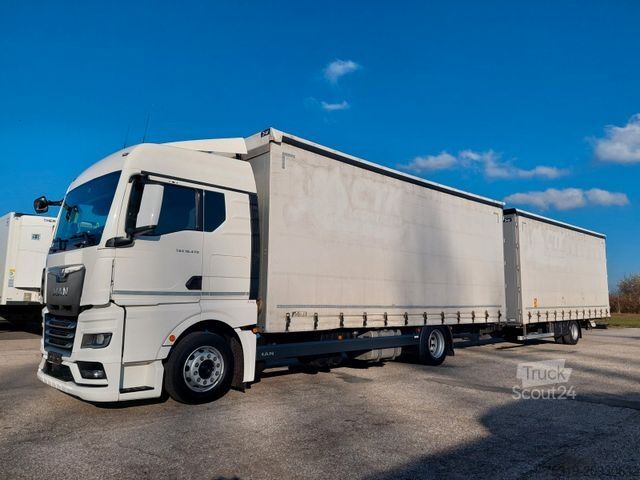 Φορτηγό τύπου τζάμπο MAN TGX 18.470 LL + Gniotpol G-4080 120 m3 Durchbar