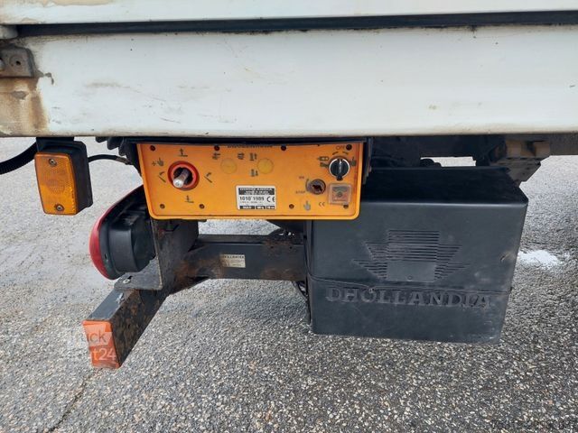 Gardinsided kassevogn IVECO 75E21 4x2 LBW Nutzlast 3t 18 Paletten