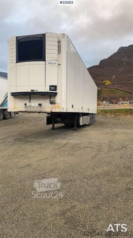 Bâches coulissantes Ekeri T3-K 3 axle closed semi trailer w/ full side openi