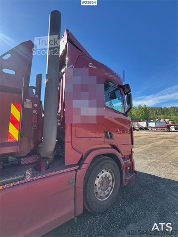 System med krokarm Scania R770 Tridem Hooklift Truck - Containers and Flatbe