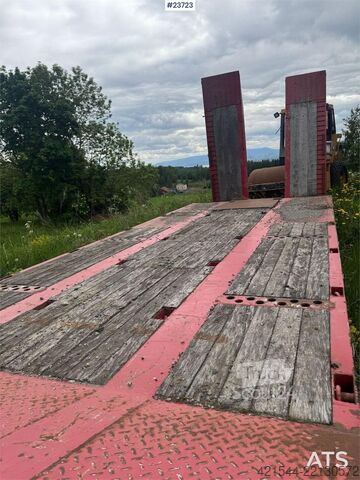 Lav laster Maur Machine Trailer – Hydraulic Loading Ramps