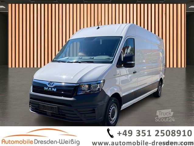 Aukštas mikroautobusas MAN TGE Kasten 3.140 lang Hochdach FWD*Kamera*DAB*