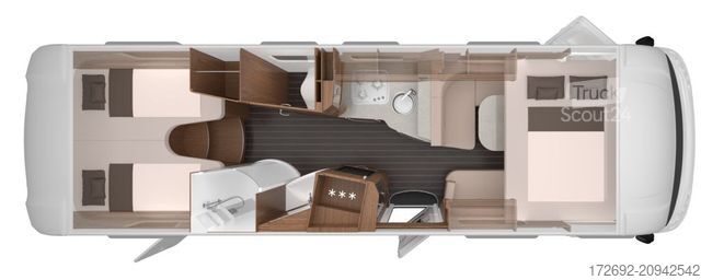 Camping-car intégral KNAUS Sun I 900 LEG Vollausstattung