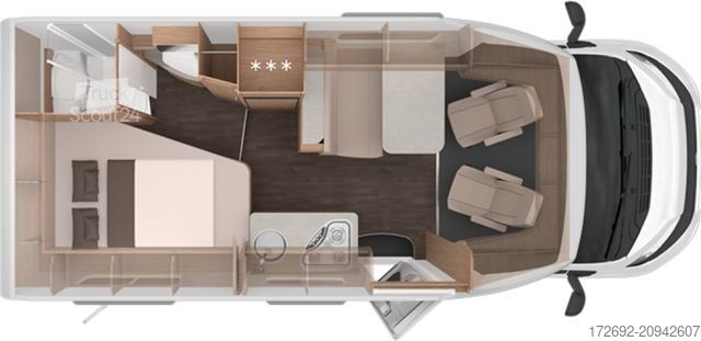 Camping-car semi-intégré KNAUS L!VE TI 590 MF Platinum Selection