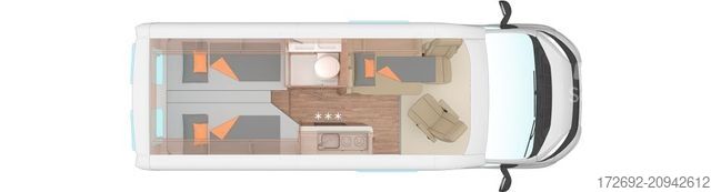 Autorulotă WEINSBERG CaraTour 600 ME