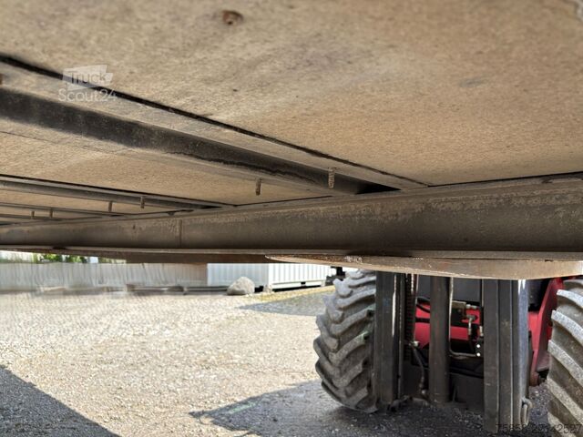 Wechselpritsche offen x Verzinkte Baustoff Plattform 7,82m