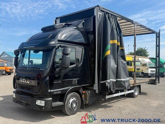 Gardinsidet varebil Iveco 80E220 Jumbo Schiebeplanen Gr. Haus Standklima