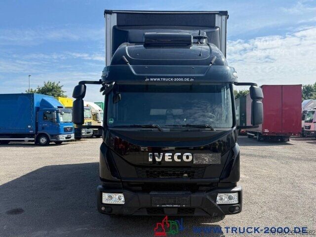 Gardinsidet varebil Iveco 80E220 Jumbo Schiebeplanen Gr. Haus Standklima