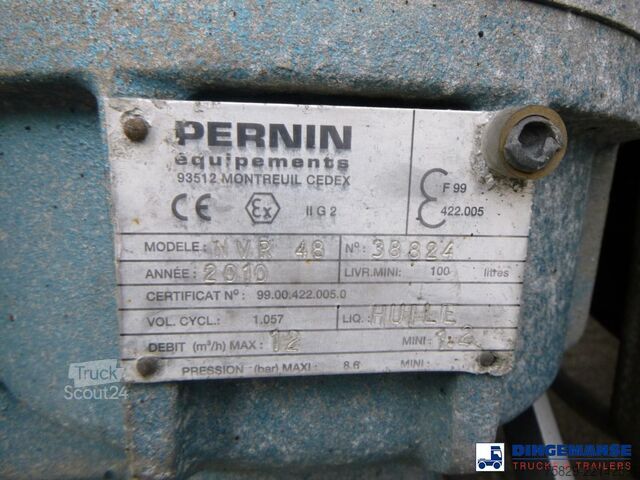 Tank Trailor Fuel / oil tank alu 39.9 m3 / 9 comp