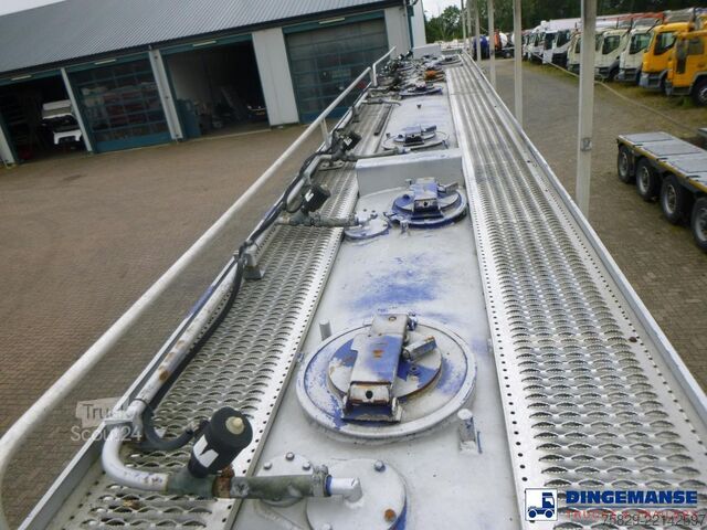 Tank Trailor Fuel / oil tank alu 39.9 m3 / 9 comp