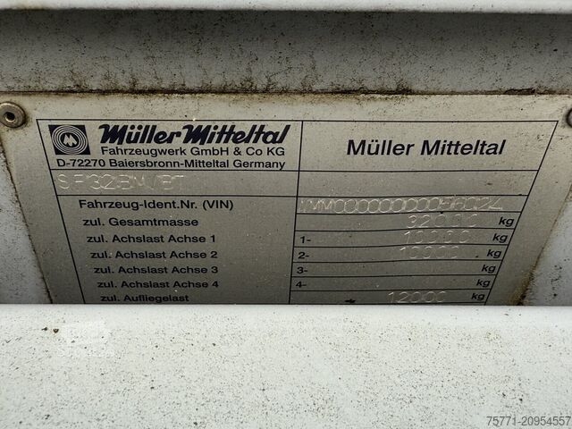 Betoniera Müller-Mitteltal LIEBHERR NACZEPA BETONOMIESZARKA 10m3
