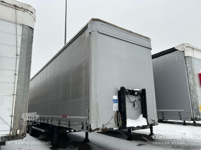 Åben sættevogn med presenning Kögel Schiebeplane Mega