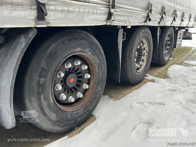 Åben sættevogn med presenning Kögel Schiebeplane Mega