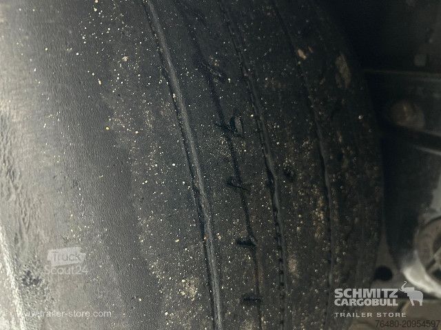 Åben sættevogn med presenning Kögel Schiebeplane Mega