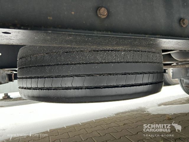 Åben sættevogn med presenning Kögel Schiebeplane Mega