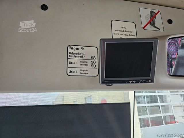 Ledbus MERCEDES-BENZ O 530 G, Gelenkbus, 3 Achser, Retarder
