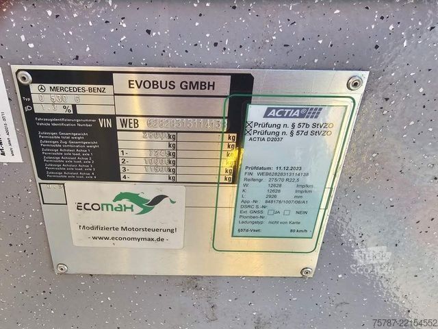 Autobus articulé MERCEDES-BENZ O530 Gelenbus, Retarder, Vollklima, 354 PS, EEV