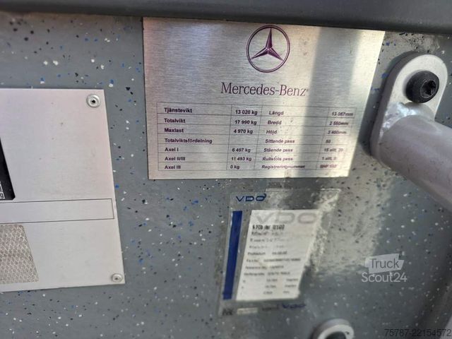 Междугородний автобус MERCEDES-BENZ Citaro O530 LE, Gurten,  Armlehnen, Gardinen